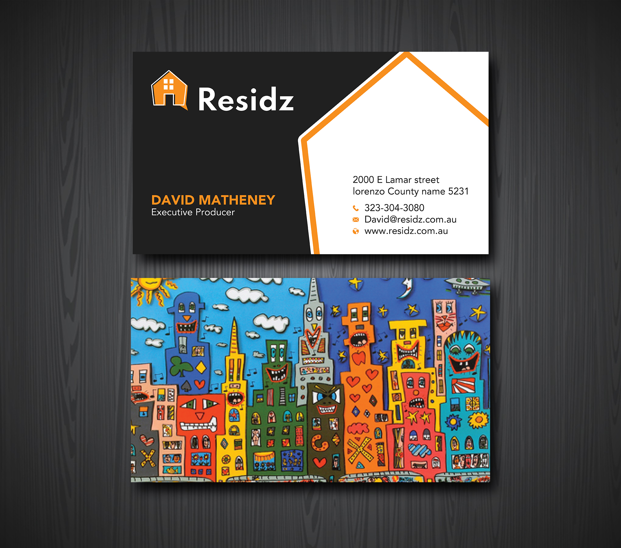 Business Card Design by Uttom 2 for Resides | Design #27104514
