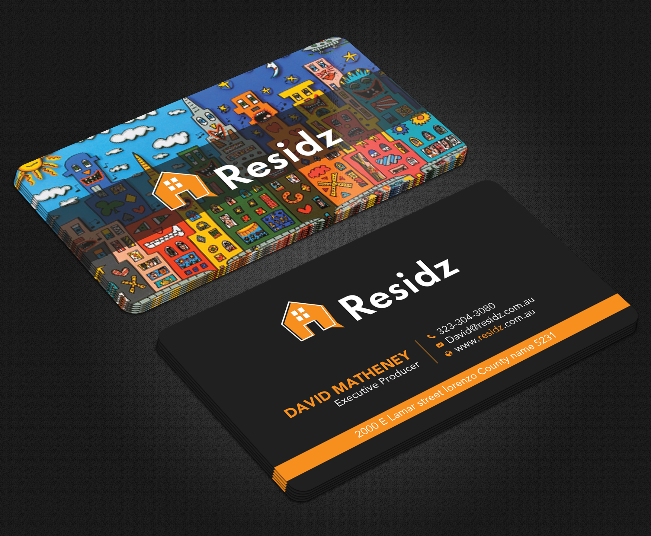 Business Card Design by Uttom 2 for Resides | Design #27122262