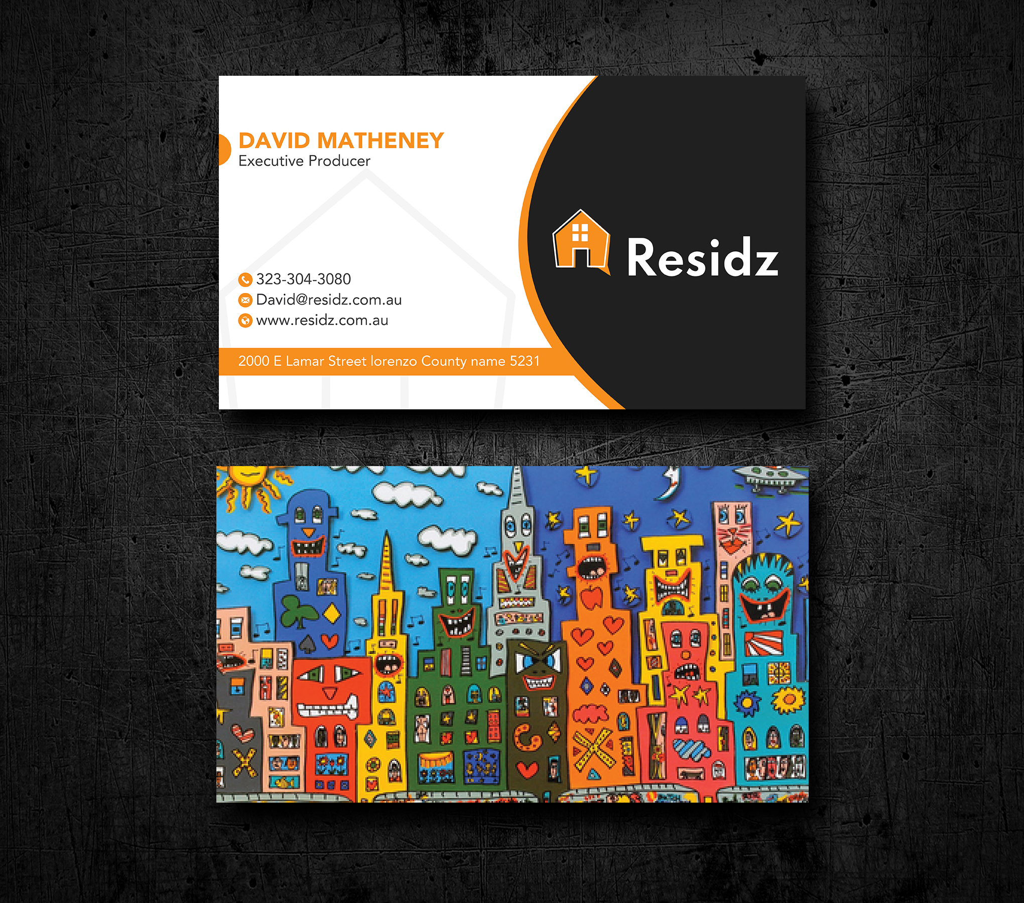 Business Card Design by Uttom 2 for Resides | Design #27122263