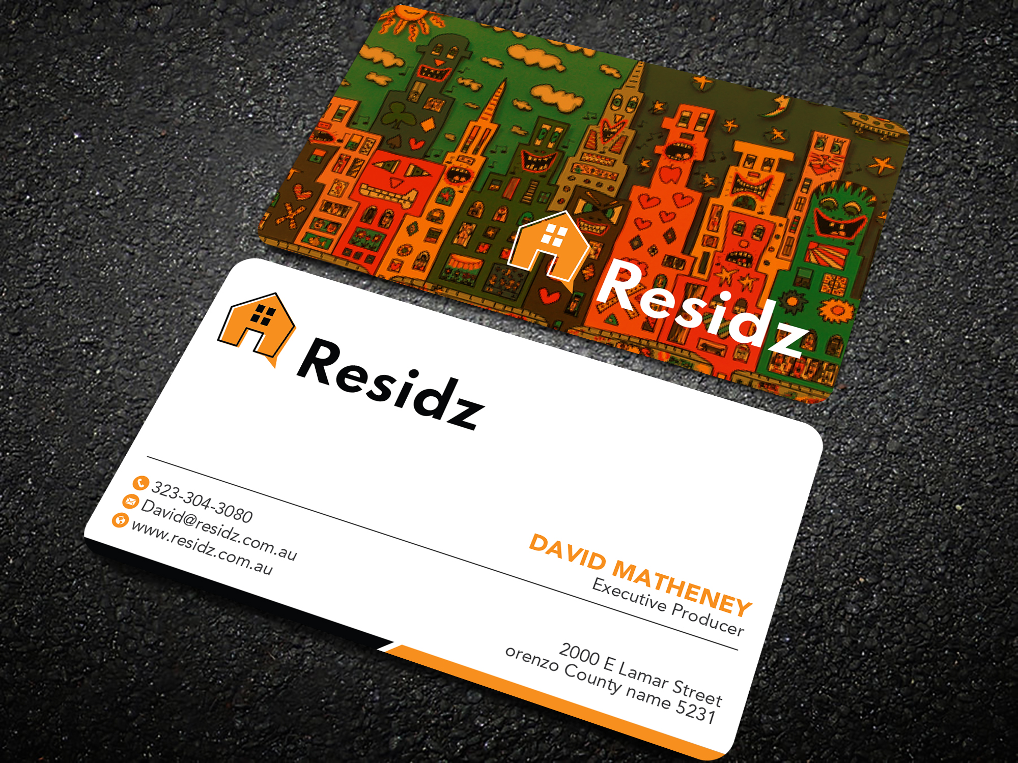 Business Card Design by Uttom 2 for Resides | Design #27136743