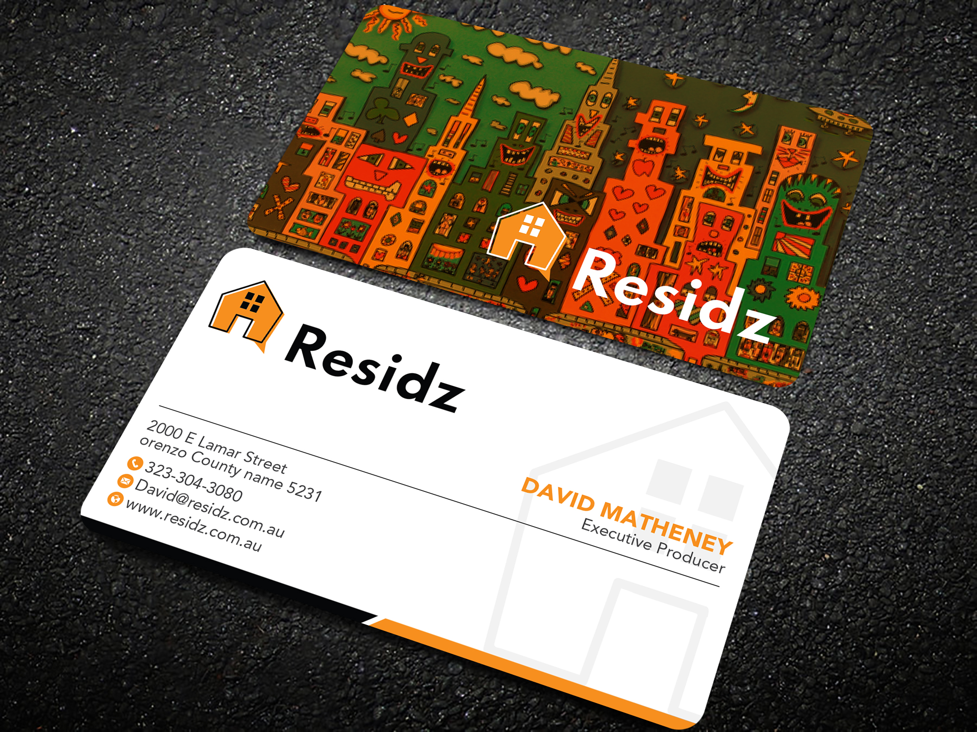 Business Card Design by Uttom 2 for Resides | Design #27136744