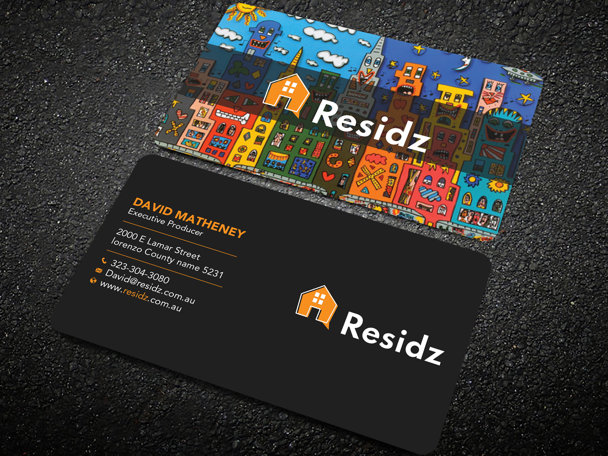 Business Card Design by Uttom 2 for Resides | Design #27136745