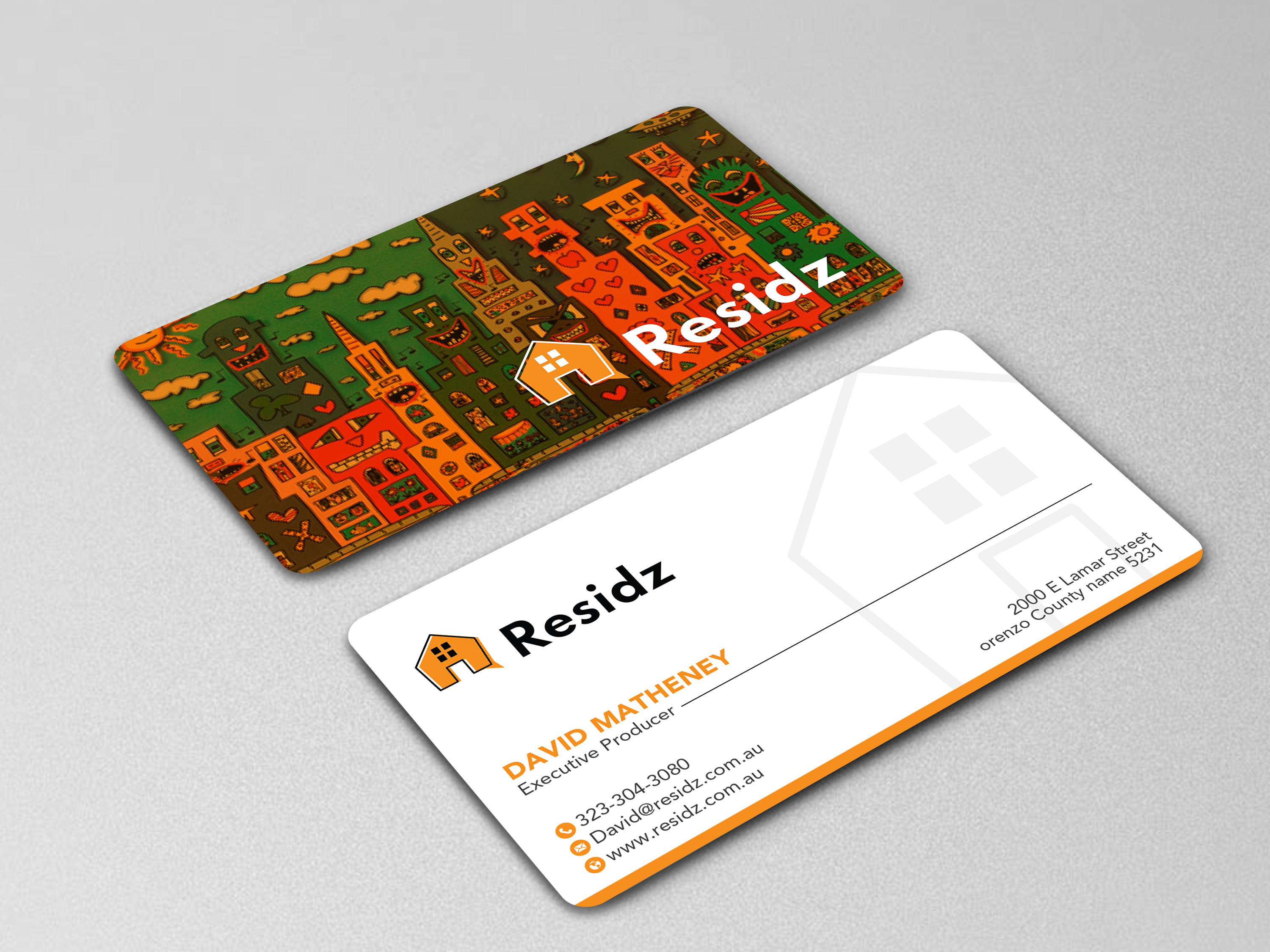 Business Card Design by Uttom 2 for Resides | Design #27136789