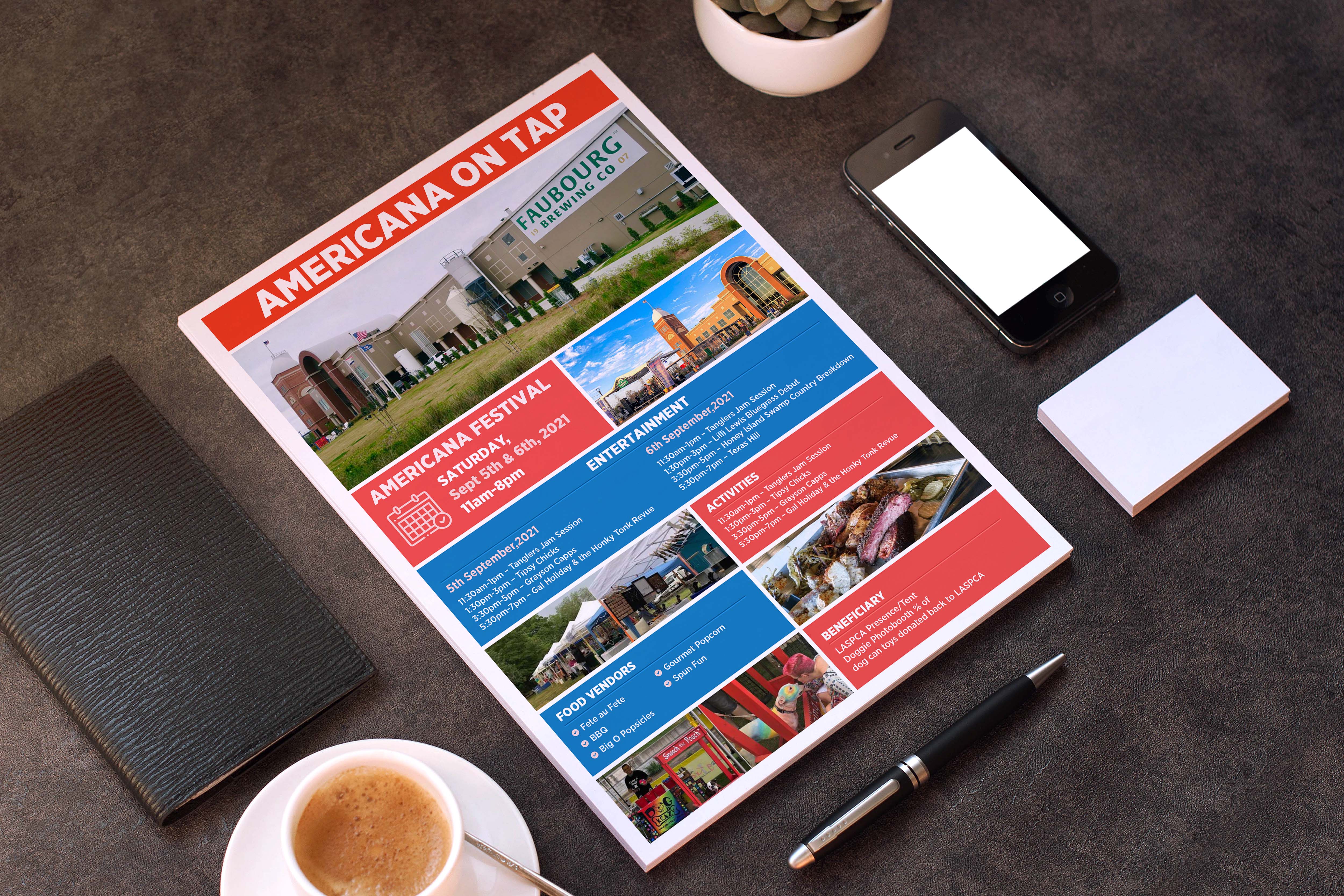 Flyer-Design von GraphicsGuru für Faubourg Brewing Company | Design #27106015