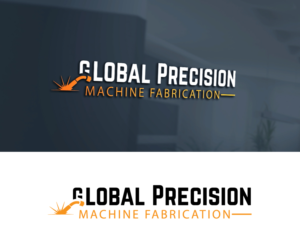 Global Precision, Machine Fabrication | Logo Design by BabAgori