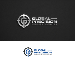 Global Precision, Machine Fabrication | Logo Design by Hendy April