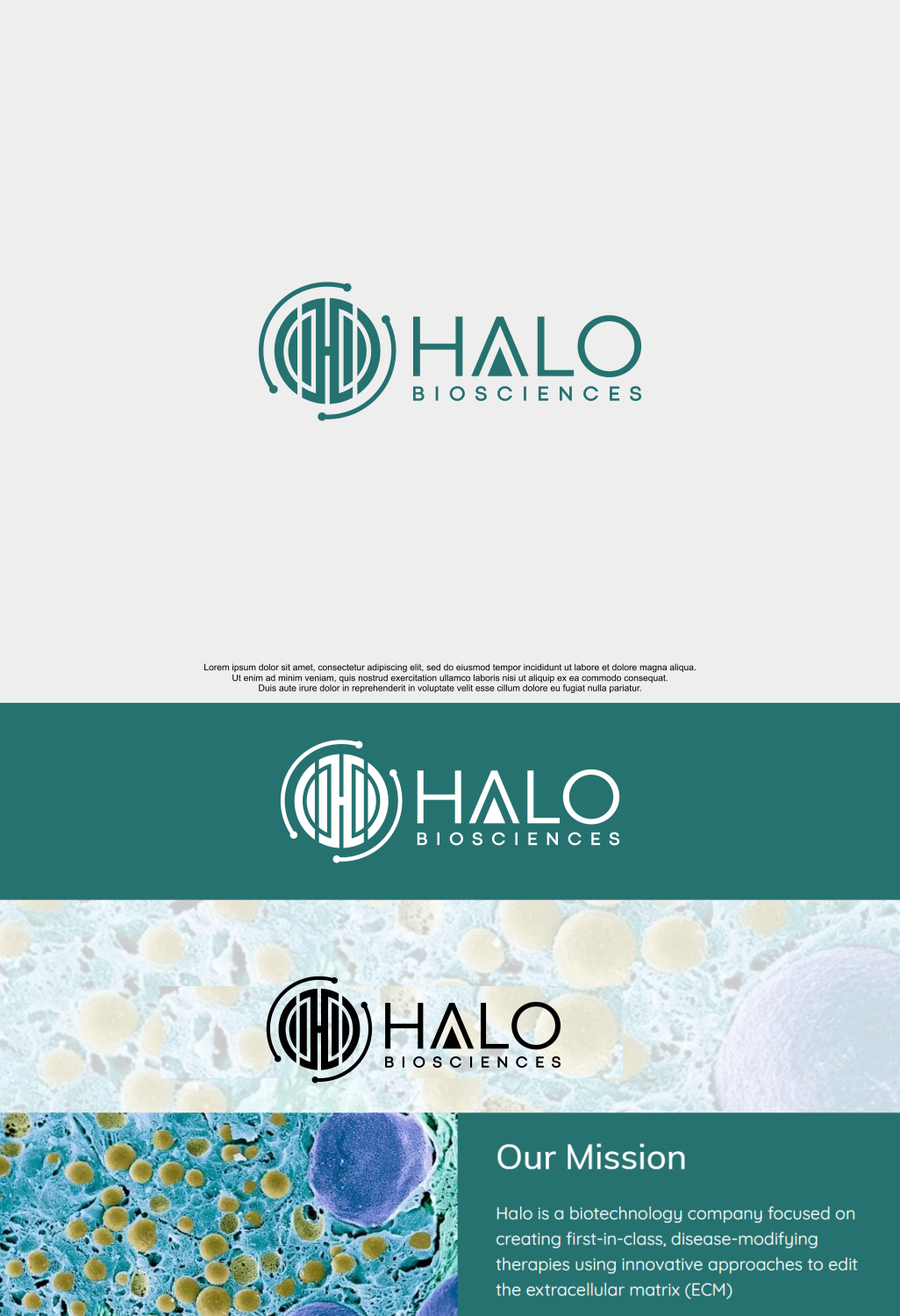 Logo Design by siti MWDesign for Halo Biosciences | Design #27128824