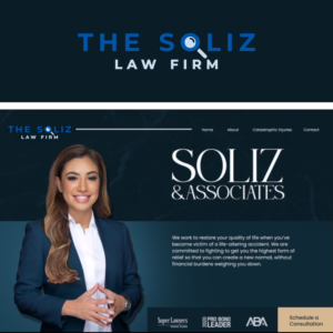 Logo Design by ecko_85 for The Soliz Law Firm PLLC  | Design: #27116566