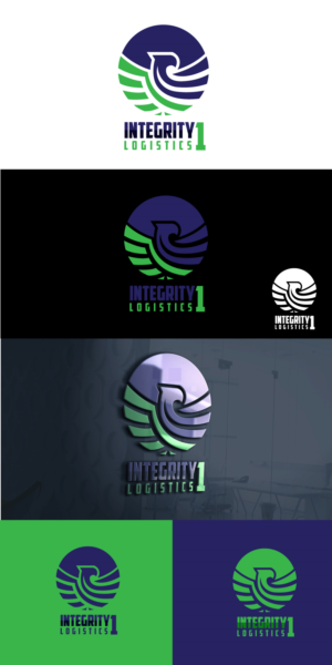 Integrity 1 Logistics | Logo Design by Classy Custom