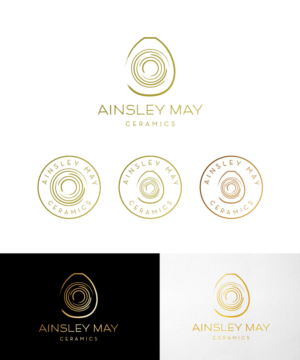 Ainsley May Ceramics | Diseño de Logo por Amethystica
