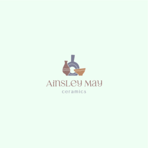 Ainsley May Ceramics | Logo Design by Iryna 3