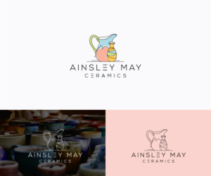 Ainsley May Ceramics | Logo Design by step forward 2