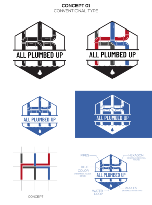 Logo-Design von Vishwa Basnayake für All plumbed up | Design: #27107655