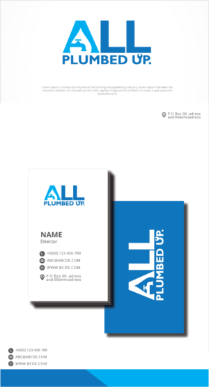 Logo-Design von graphicevolution für All plumbed up | Design: #27107107