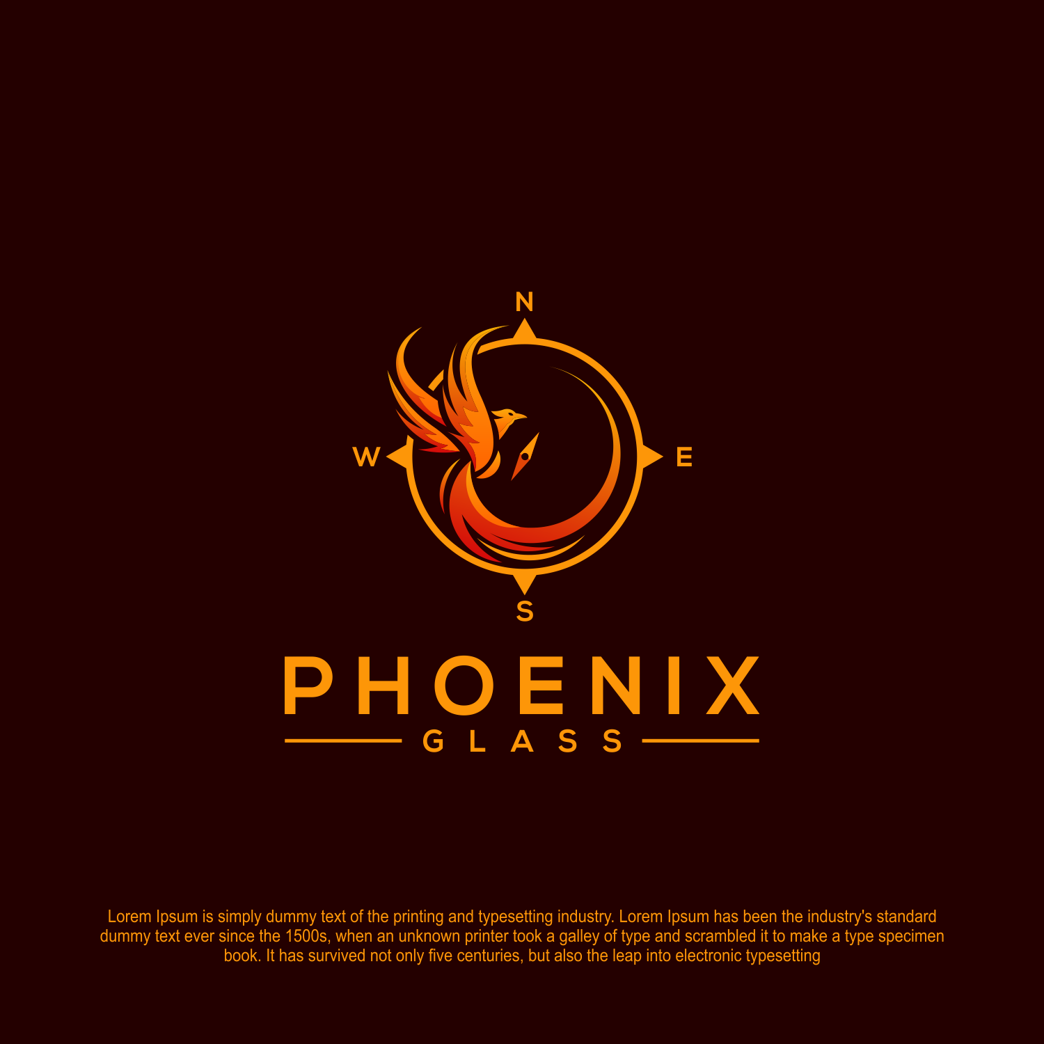 Logo Design by mr.yasmine for Phoenix Glass | Design #27106611