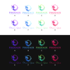 Logo Design by mr.yasmine for Phoenix Glass | Design: #27110224