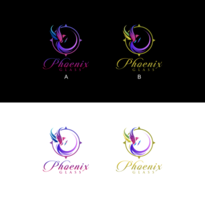 Logo Design by mr.yasmine for Phoenix Glass | Design: #27110487