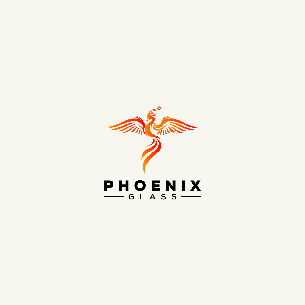 Logo Design by Tordoria for Phoenix Glass | Design #27110103
