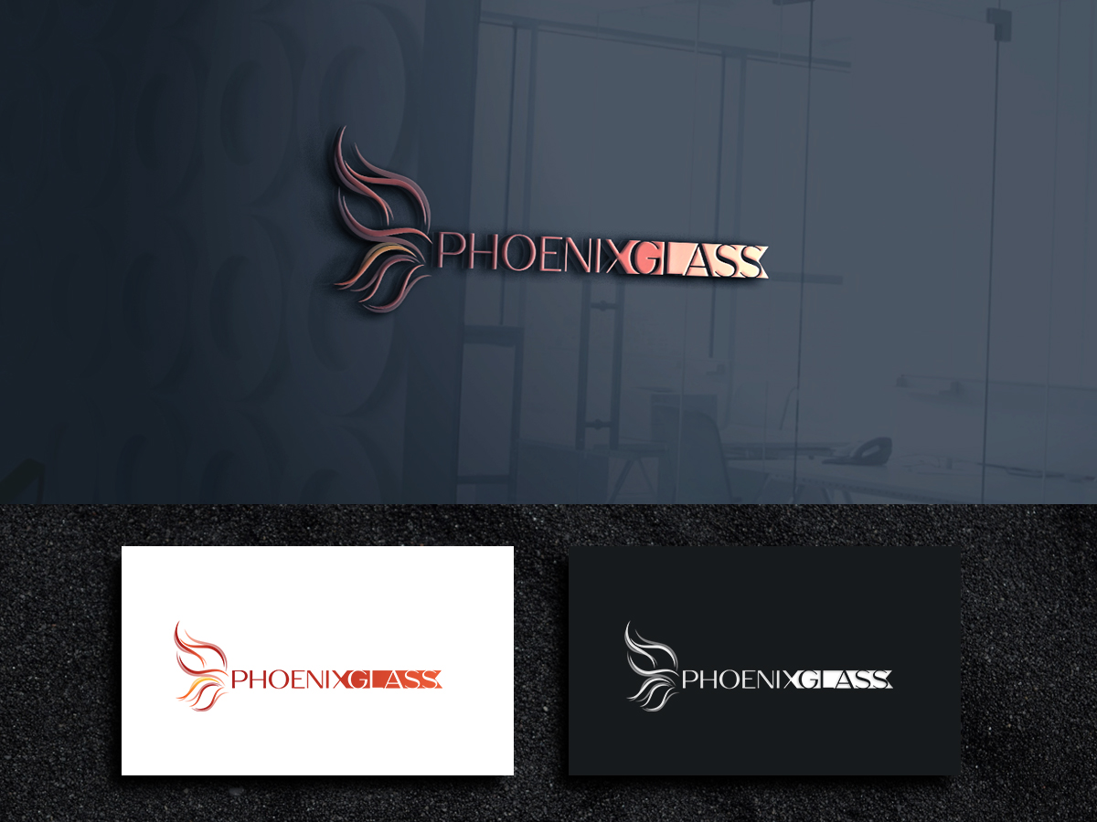 Logo Design by ArtSamurai for Phoenix Glass | Design #27109263