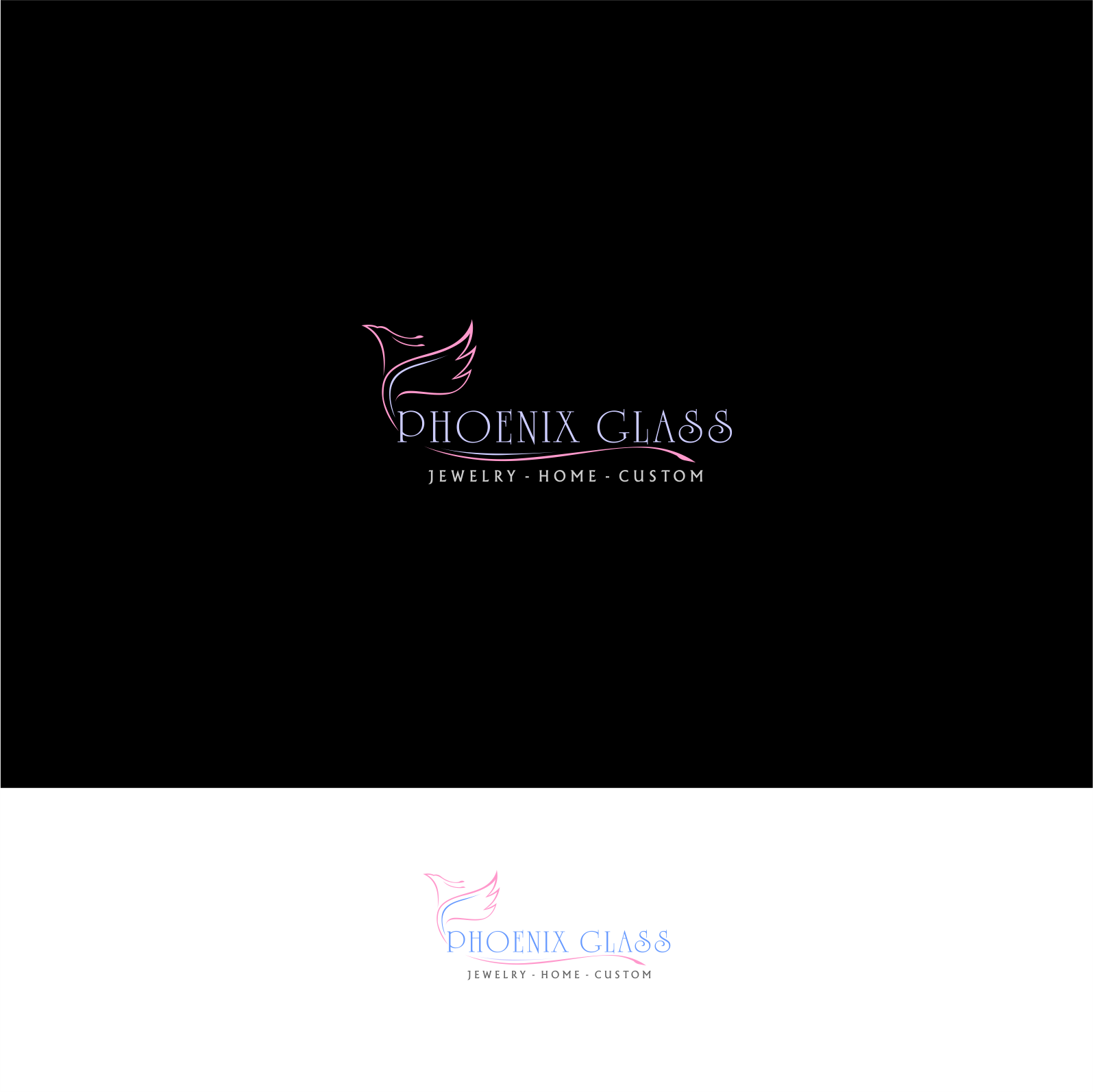 Logo-Design von Arham Hidayat für Phoenix Glass | Design #27123534