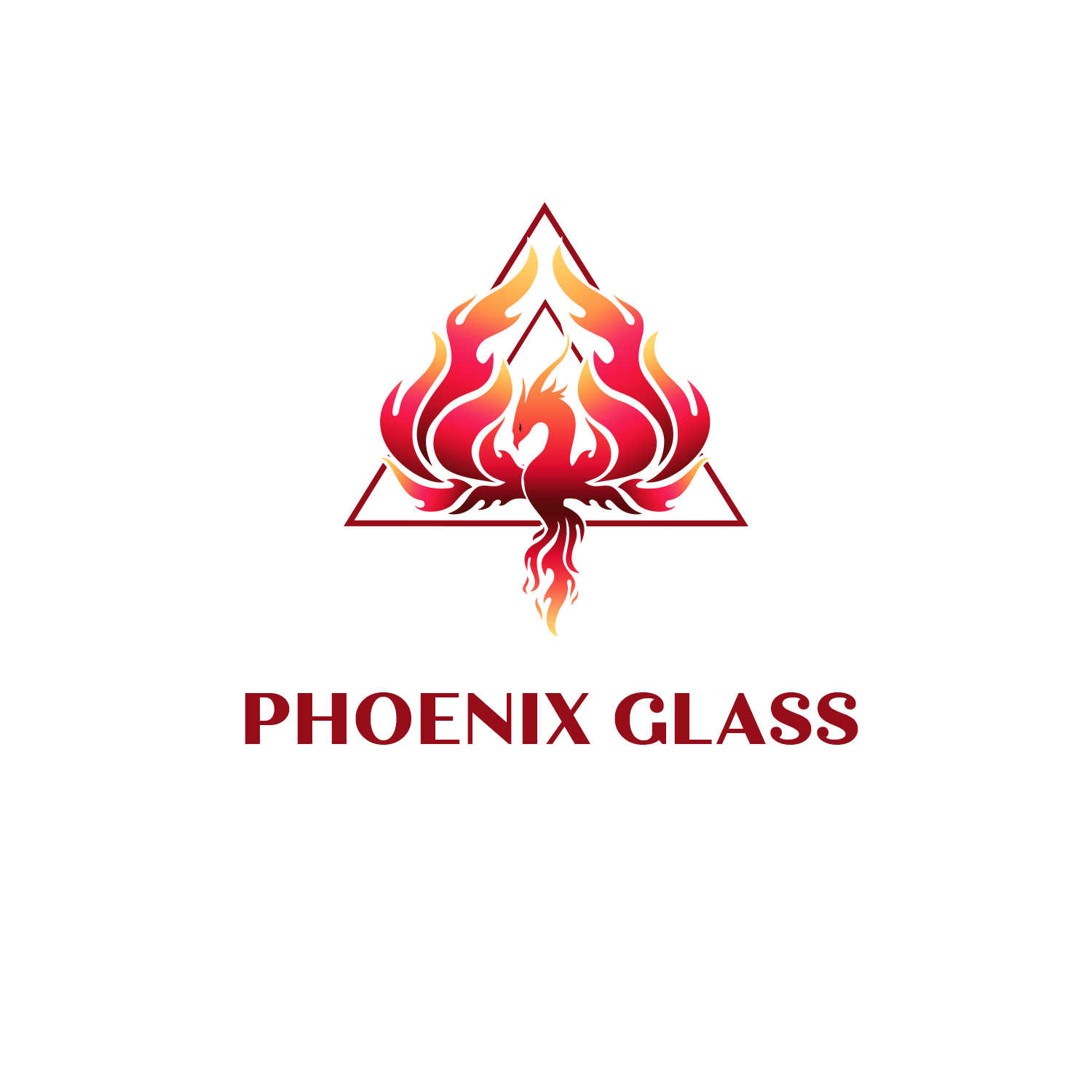 Diseño de Logo por borzoid para Phoenix Glass | Diseño #27106370