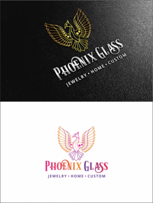 Logo Design by Robert Macwan for Phoenix Glass | Design: #27141489