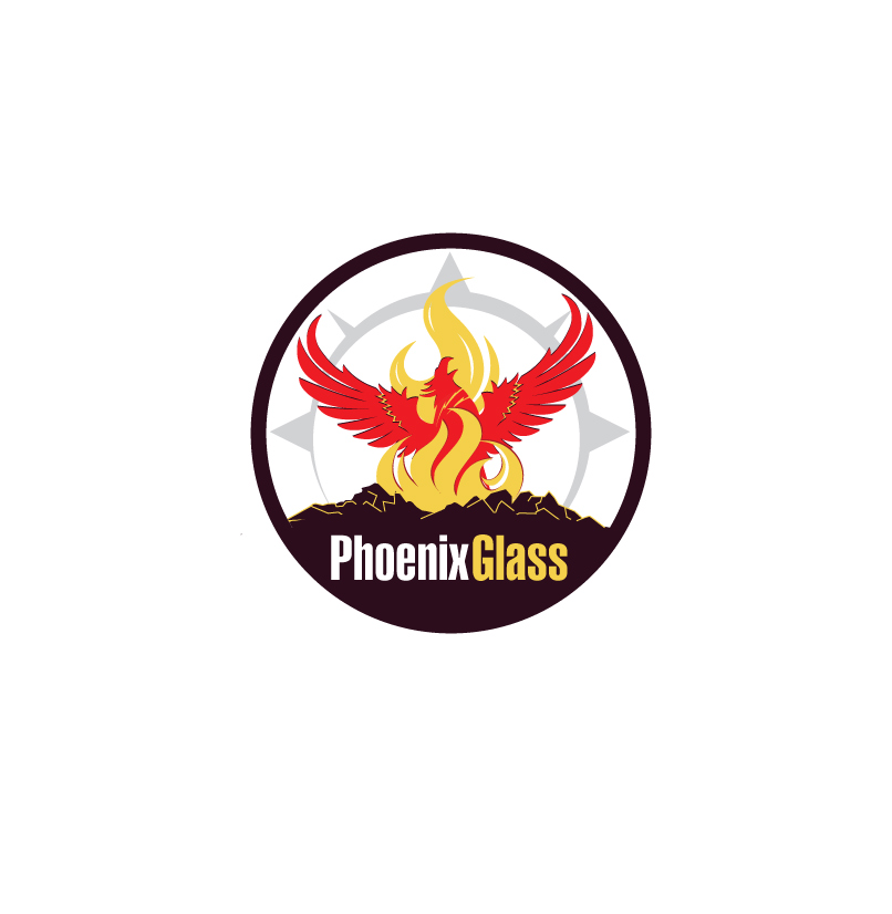 Logo Design by instudio for Phoenix Glass | Design #27110282