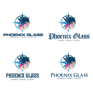 Logo Design by luckdesign for Phoenix Glass | Design: #27110674