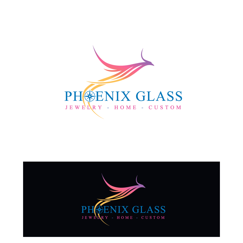 Logo Design by creativelogodesigner86 for Phoenix Glass | Design #27118979