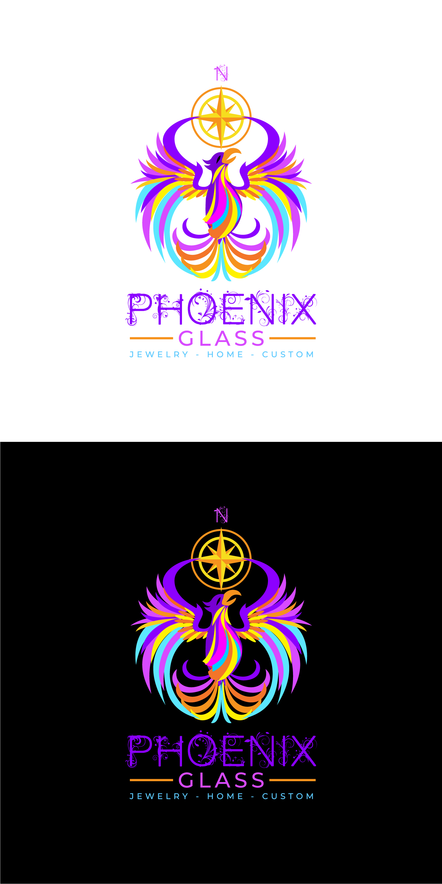 Logo Design by Creative P for Phoenix Glass | Design #27121325
