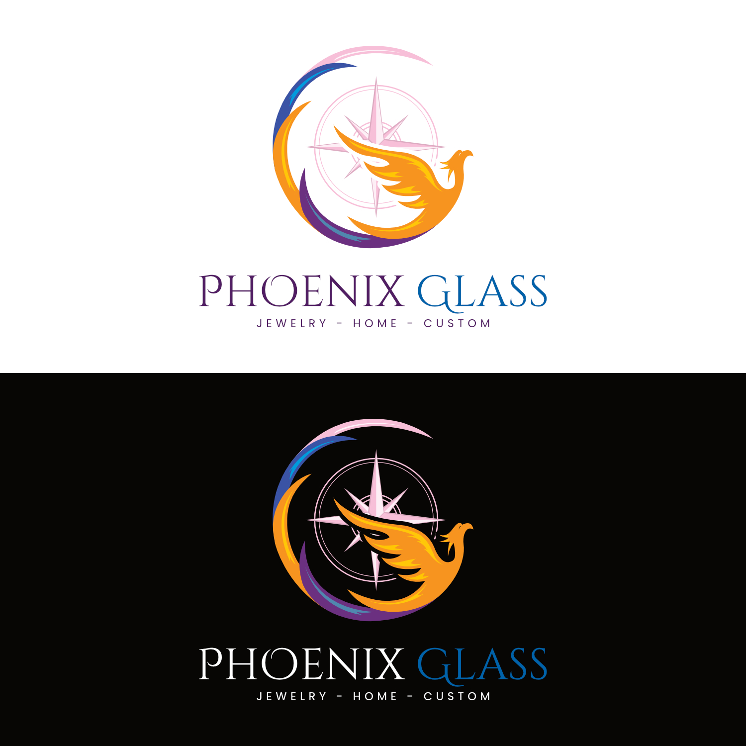 Logo Design by Creative P for Phoenix Glass | Design #27121913