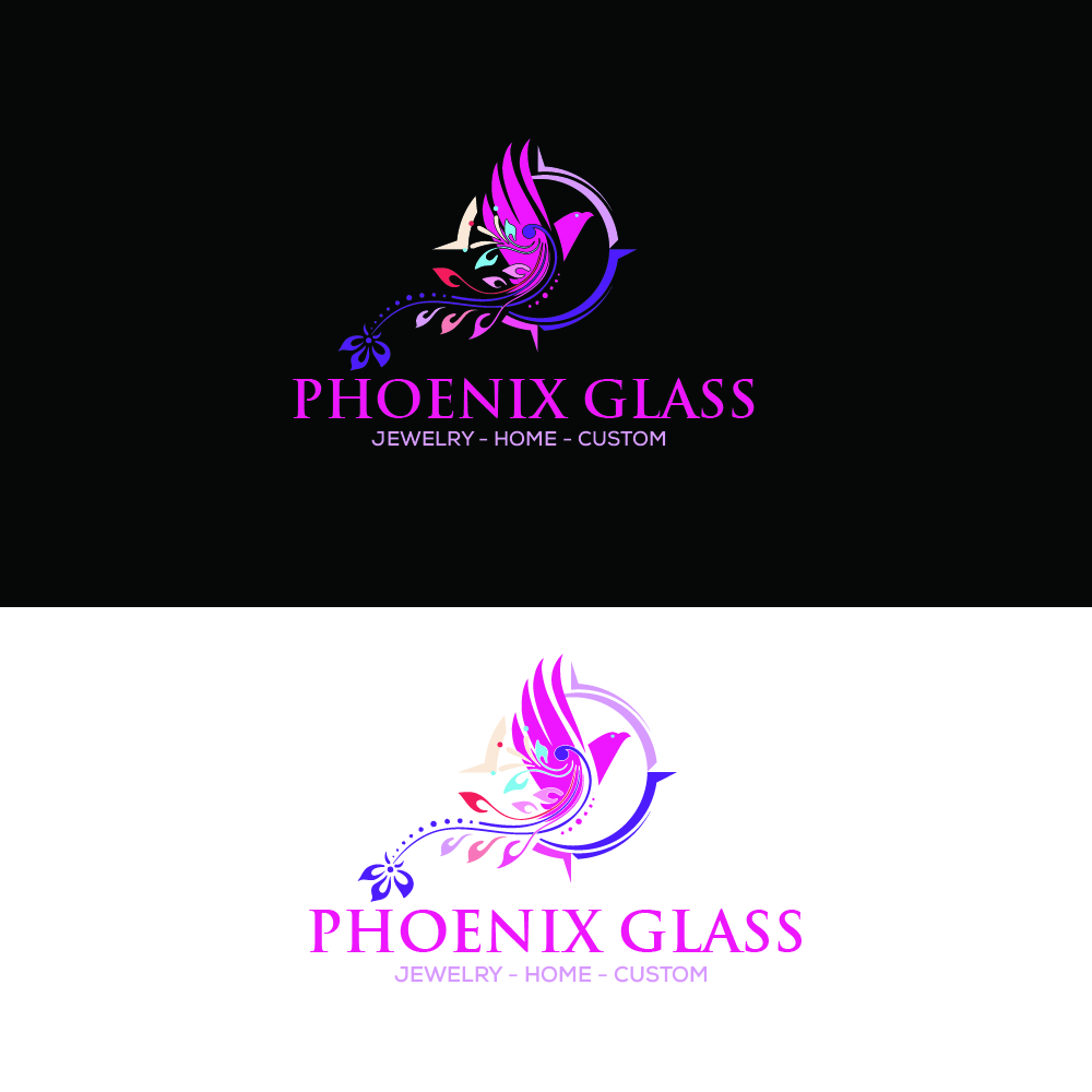 Logo Design by Aemidesigns for Phoenix Glass | Design #27114417