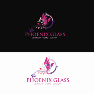 Logo Design by Aemidesigns for Phoenix Glass | Design: #27114417