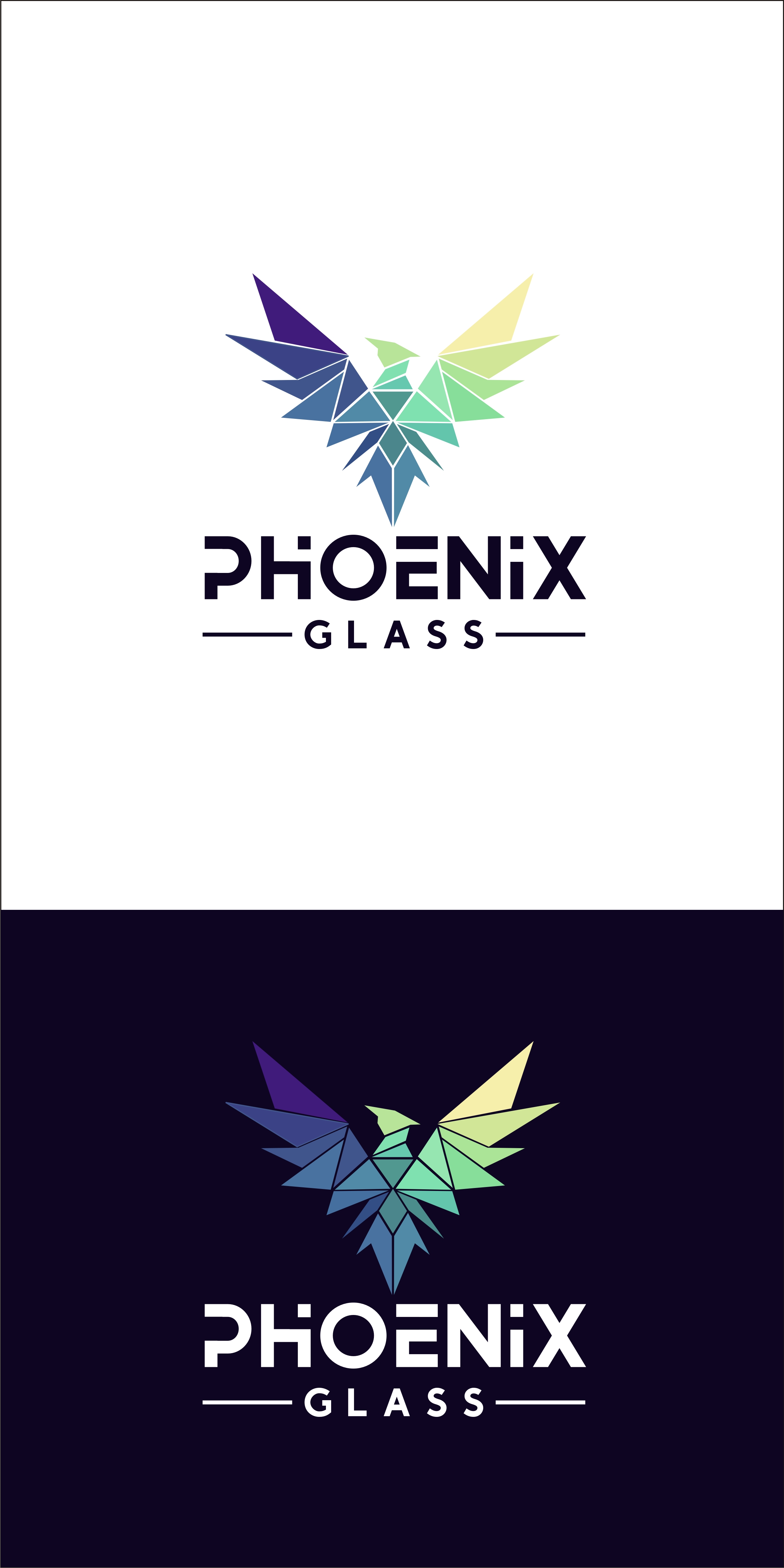Logo Design by warkaddarshan 2 for Phoenix Glass | Design #27106441