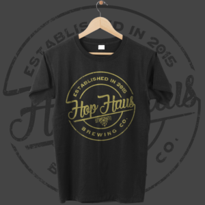 Fresh new shirt design for hoppy local  brewery  | T-Shirt-Design von O_O NIZAL O_O