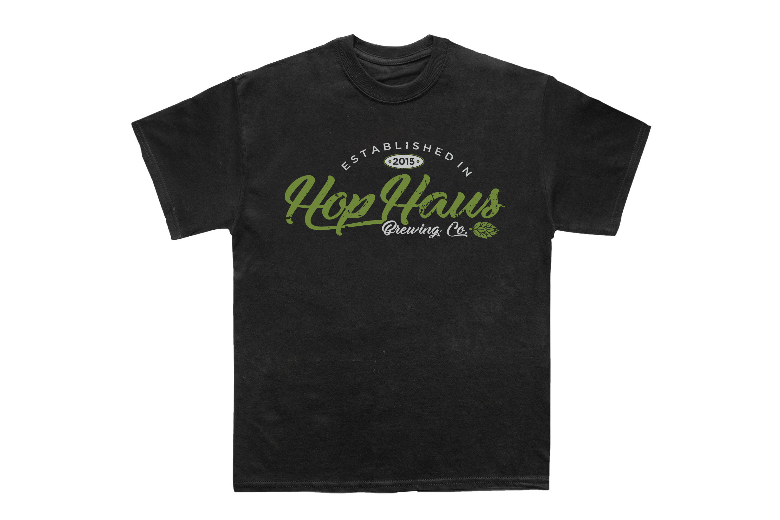 T-shirt Design by Vallerie L. for Hop Haus Brewing Co. | Design #27110000