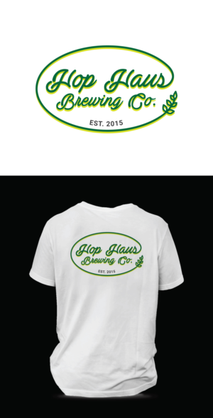 T-shirt Design by HAREESH (Creative Graphic Designer) for Hop Haus Brewing Co. | Design: #27107886