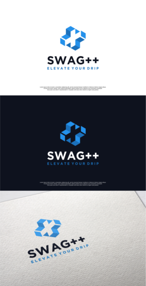 SWAG++ , Elevate your Drip | Diseño de Logo por MASH Std
