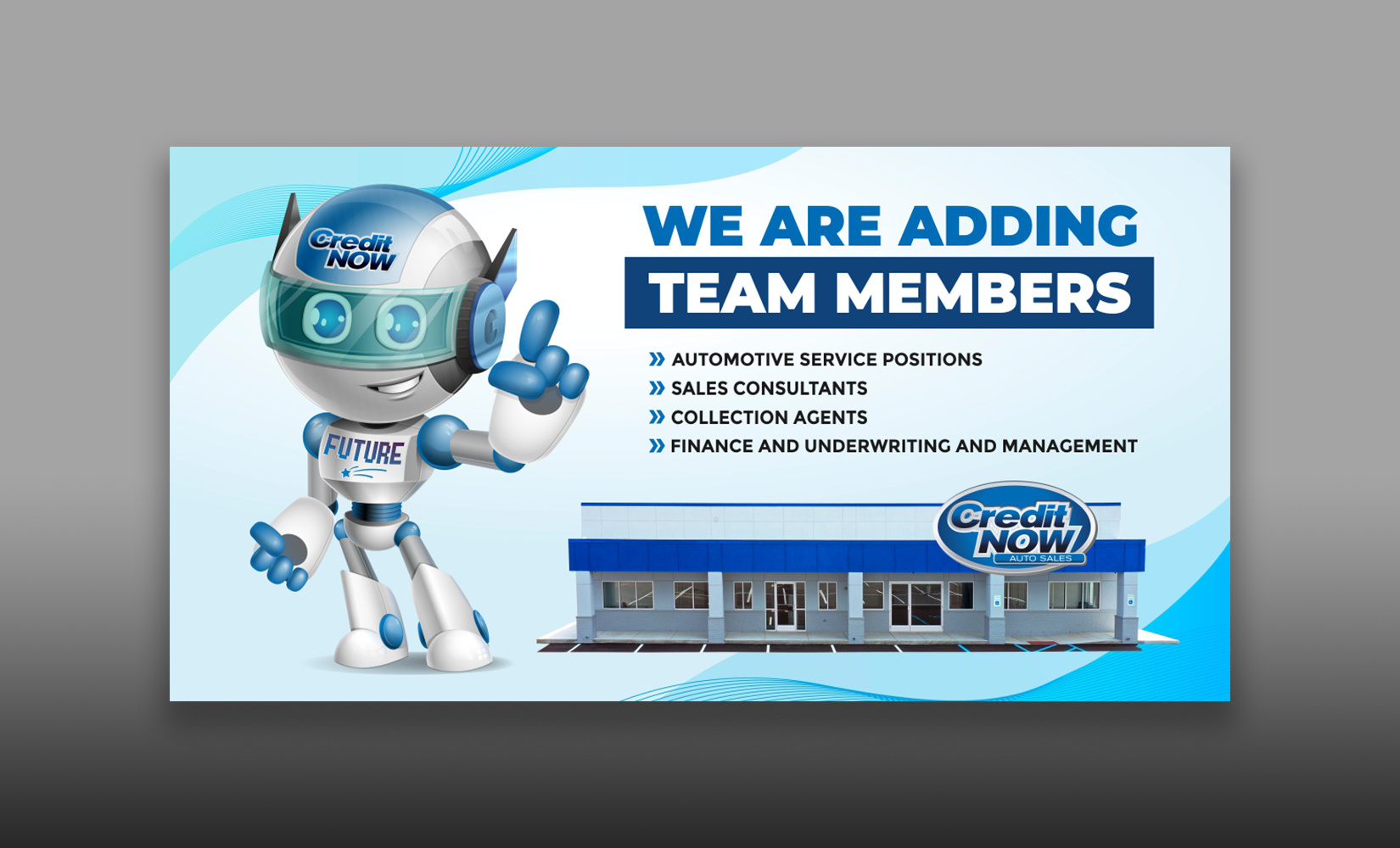 Facebook Design by OwnDesign for Credit Now Auto Sales  | Design #27109848