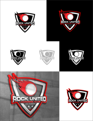 Rock United Lacrosse Club | Logo Design by Dickythx16