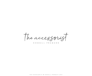 The Accessorist Kendall Pramann | Diseño de Logo por GBDESIGN