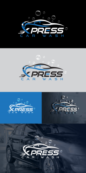 Xpress car wash | Logo Design by Classy Custom