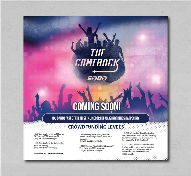 Poster Design by alex989 for The Comeback | Design #27120530