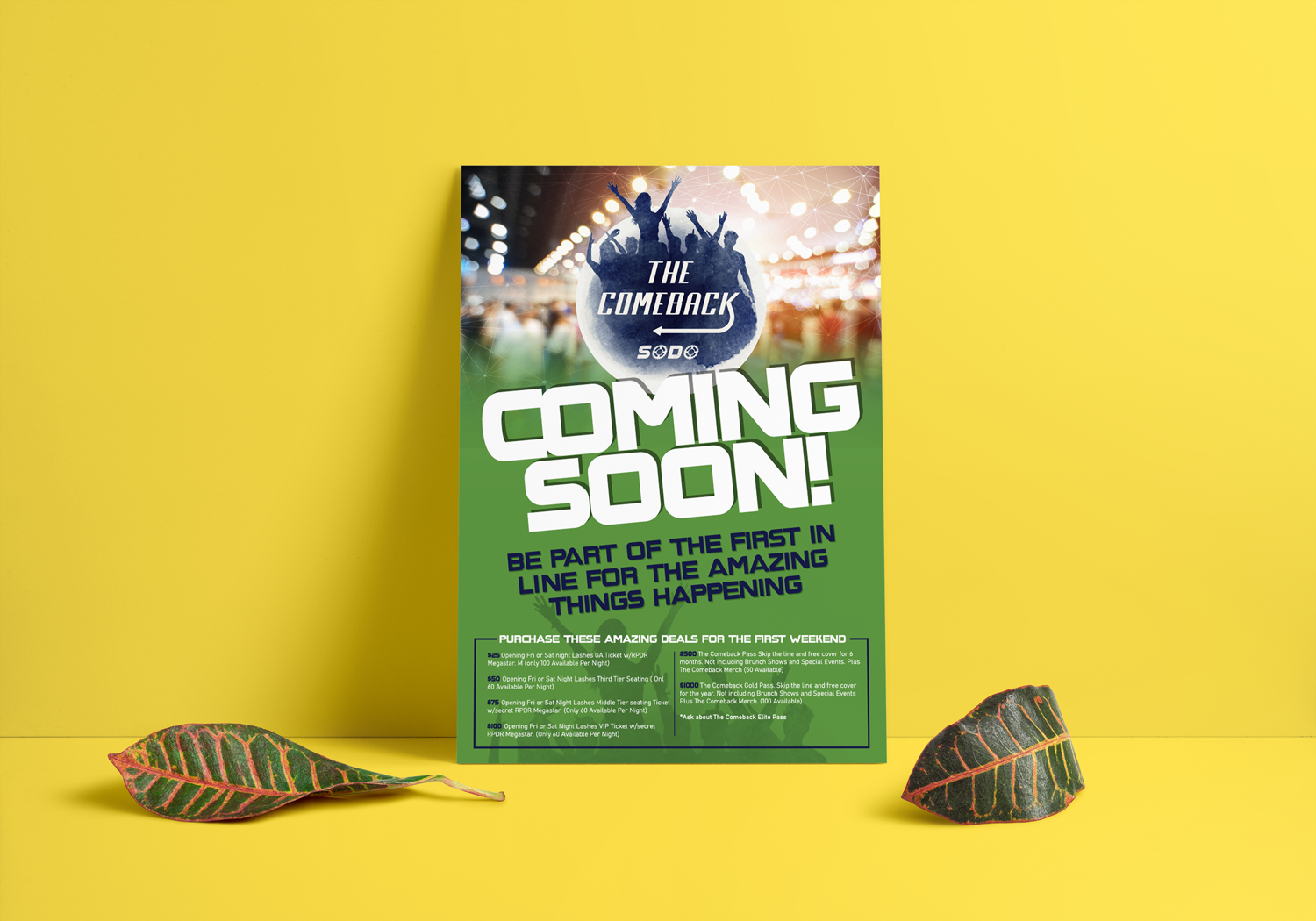 Poster Design by Benson M. for The Comeback | Design #27116886