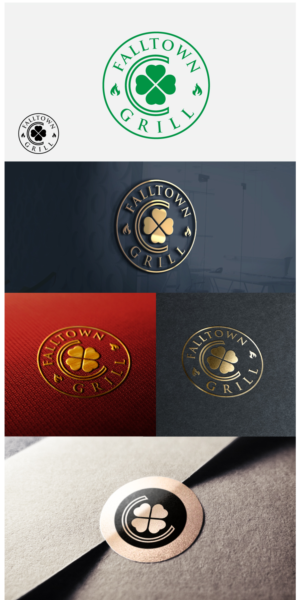 Falltown Grill | Logo Design by Classy Custom