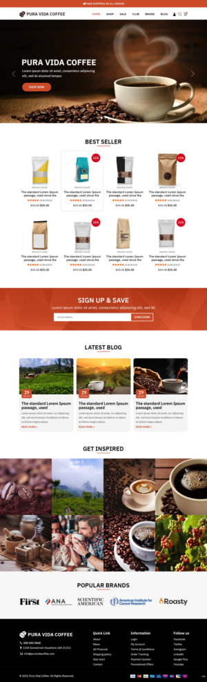 Web Design by pb for this project | Design #27116479