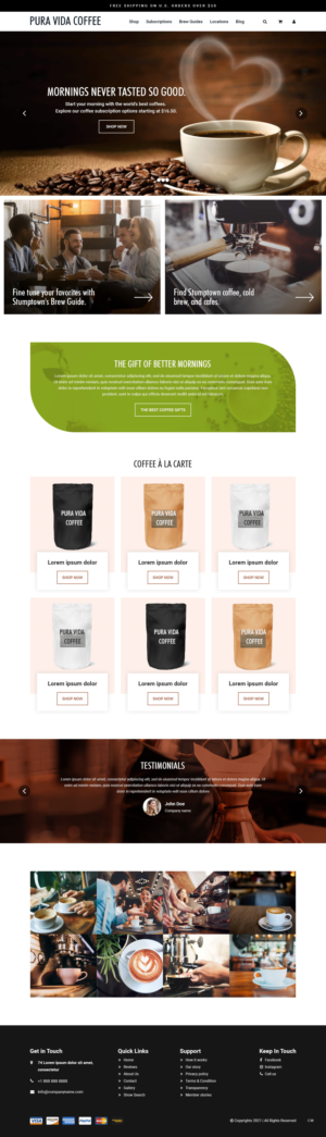 Web Design by pb for this project | Design: #27116482