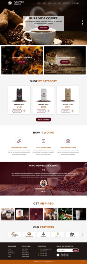 Web Design by pb for this project | Design: #27116485