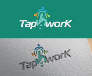 Tap4worK | Logo Design by Adi Graphics