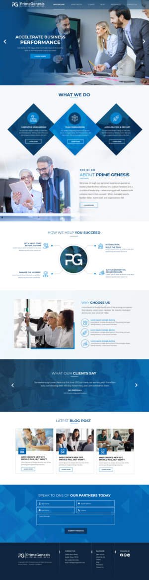 Web-Design von Blue Sparrow für dieses Projekt | Design #27122333